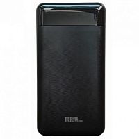 портативный аккумулятор mrm gp13m (30000mah) черный powerbank  фото