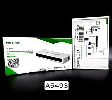 сетевой коммутатор 8 портов pix-link lv-sw08 концентратор сети, скорость 10/100 mbps  фото