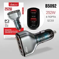 зарядное устройство carlive cr39 2usb qc3.0 + pd36w 5v/3a  в прикуриватель автомобиля  фото