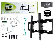 кронштейн для телевизора 26-55" yt-kt2663 на стену наклонный поворотный для тв/монитора  фото