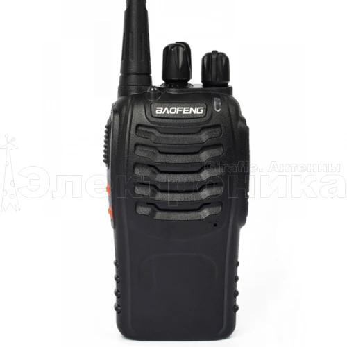 рация baofeng bf-888s (uhf) 400-470 мгц, дистанция до 5 км, 16 каналов, таймер, фонарик  фото