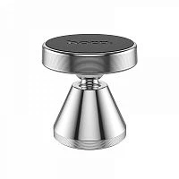 держатель для смартфонов hoco ca46 серебро (магнитный)/210  фото