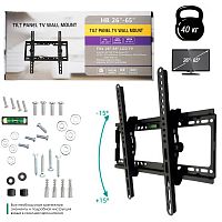 кронштейн для телевизора 26-65" mrm hb-2665 на стену наклонный для тв/монитора до 40кг  фото